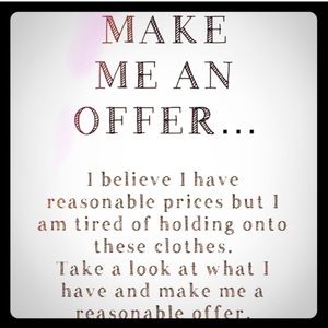 Make me an offer and bundle for savings.